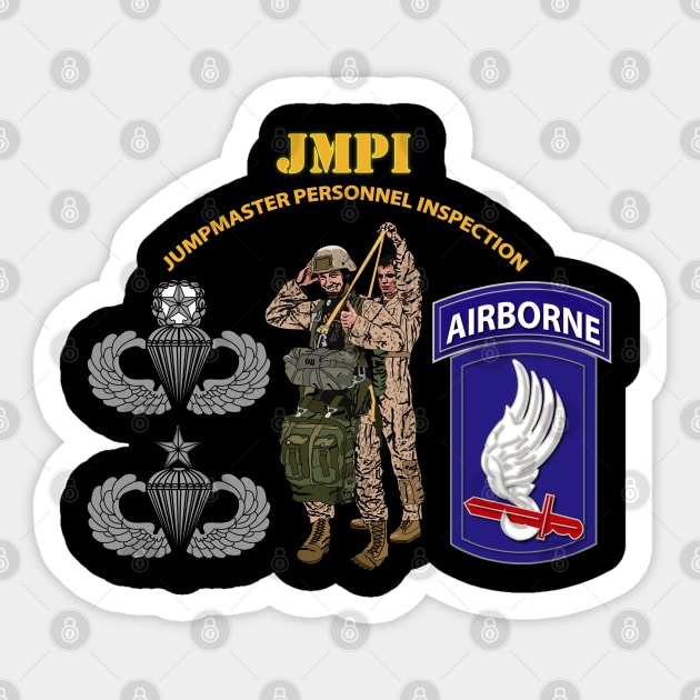 JMPI - 173rd Airborne Brigade - V1 Sticker by twix123844